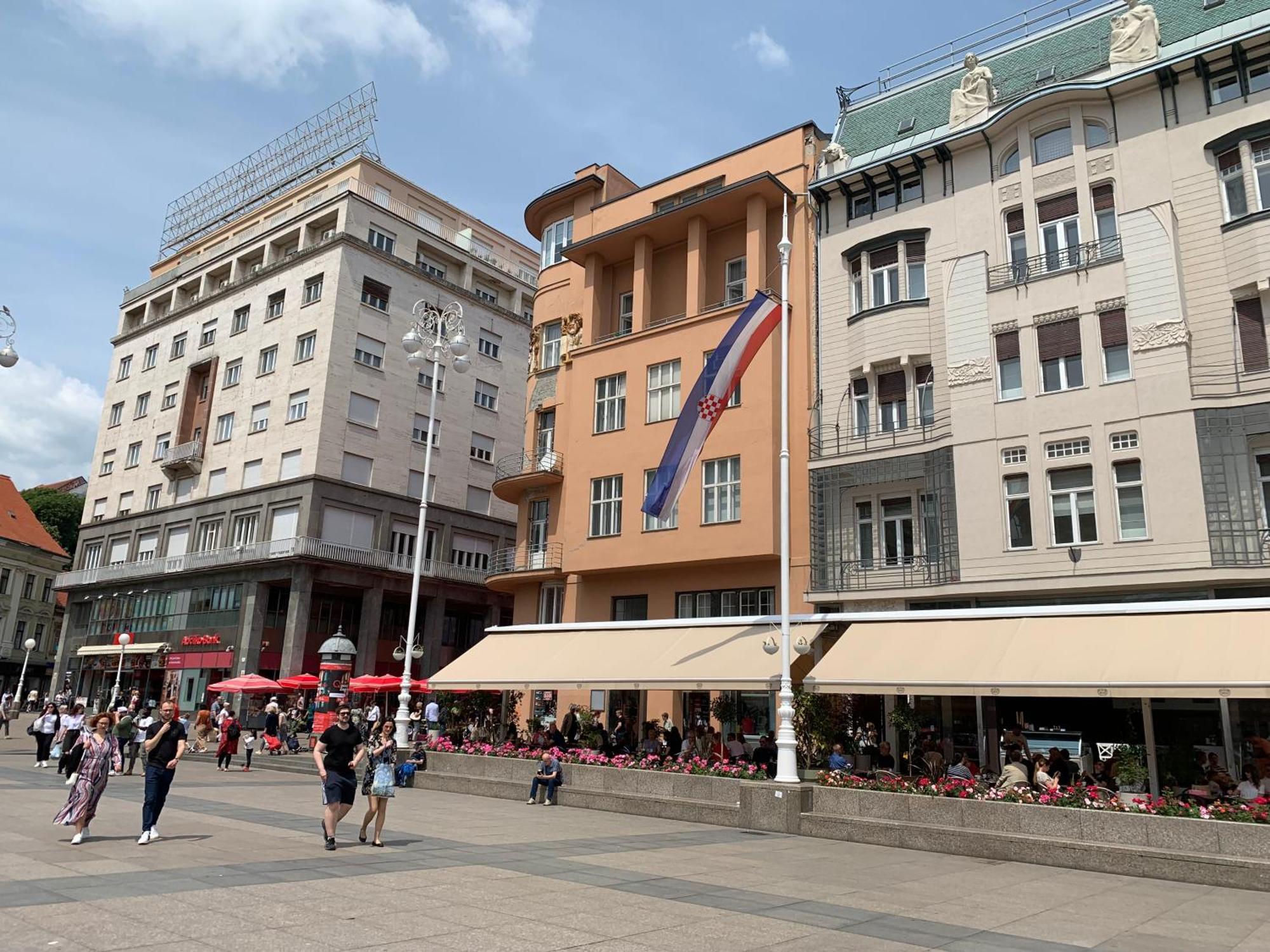 B&B Dolac Zagreb Bagian luar foto